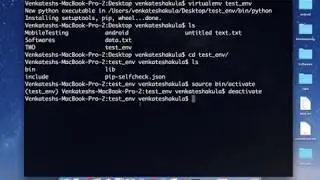 [Python Tutorial] How to Create, Activate and Deactivate VirtualEnv in Mac?