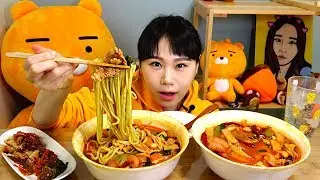 굴짬뽕 돈짬뽕 먹방 Mukbang