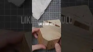 Curve Wood for miniature dioramas & terrain - #crafting #miniature