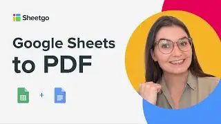 How to automatically convert Google Sheets to PDF