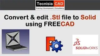 How to Convert Stl to Solid | TecnisiaCAD Tutorials