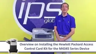 Installing an HPAC Card Reader Kit on an HP M4345