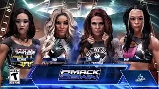 ✅Roxanne Perez & Trish Stratus  vs Cora Jade & Lita: Epic Showdown | Full Match | WWE Smackdown