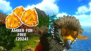 How to get AMBER for *FREE* with caves ARK Mobile (2024)