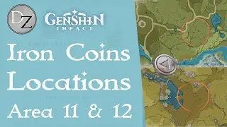 Genshin Impact - Iron Coin Locations Treasure Area 11 & 12 | Lost Riches Event