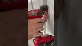Installing Longer Hinge Screws