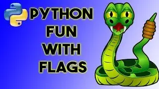 Fun with Flags - Python - Tutorial - Draw with the Python Turtle