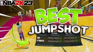THE BEST JUMPSHOT IN NBA 2K23 FOR CENTERS (GREEN EVERY TIME)