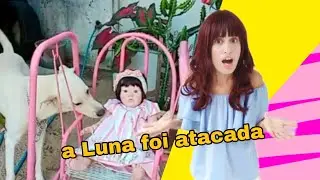 minha cachorra atacou minha bebê reborn Luna