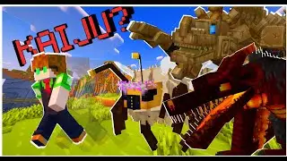 I added Kaijus to Minecraft! [King of the Mobsters Trailer]