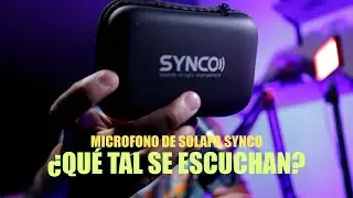 PROVANDO MICROFONO DE SOLAPA SYNCO (CONDENSADOR)