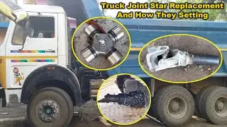 Truck Universal Joint Star Replacement | And How They Setting Full Video