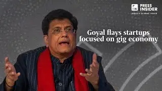 Goyal flays startups focused on gig economy
