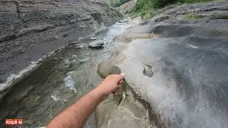 Природа горного села Симсир! Рыбалка в горах.