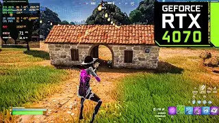 Fortnite : RTX 4070 12GB ( 2K Epic Settings RTX ON / DLSS ON )