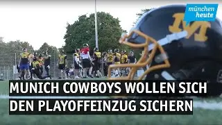 Alles oder nichts – Munich Cowboys wollen sich im letzten Saisonspiel den Playoffeinzug sichern