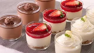 Very Easy, Delicious and No-Bake Desserts in Cups