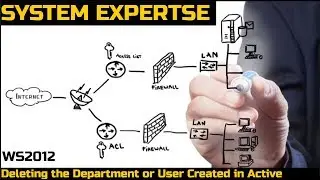 Deleting the Department or User Created in Active Directory Domai da Service
