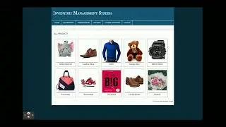 Inventory Management System | PHP and MySQL Project Source Code | PHP MySQL CRUD Project