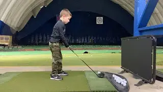 Kids at the driving range  |  January 2020