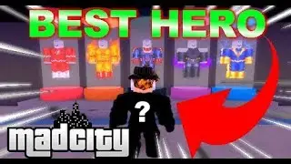 😇BEST HERO IN MAD CITY😈 | Mad City | Roblox