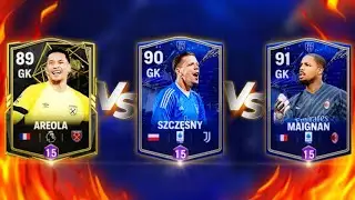 CHEAPEST GK | 87 Szczesny vs 86 Areola vs 88 Maignan review in fc mobile