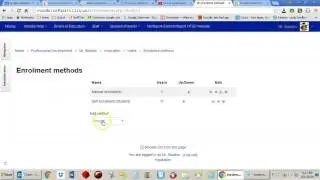 MOODLE - how to find or change your enrollment key