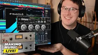 Mixing a Song in Studio One feat. UAD & Fabfilter Plugins! | Making Music Live Ep. 9