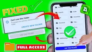 How to Fix Can't Use this Folder  Can't Use this Folder Fix can't use this Folder#cantusethisfolder