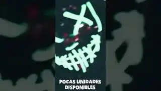 Máscara LED de Halloween