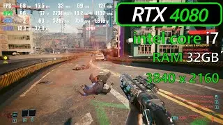 [4K] Cyberpunk 2077  MSI GeForce RTX 4080 - RAYTRACING - ULTRA GRAPHICS COMPARISON SHOWCASE