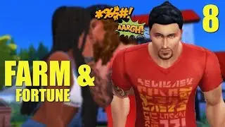 DON WANTS ALL THE SMOKE 🎮Sims 4 Let's Play FARM & FORTUNE off grid living Part 8