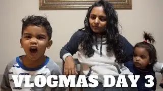 Vlogmas Day 3 | Chat With a 3 Year Old | BAM has alot to talk about.