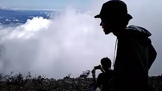 Gunong dempo di atas ketingian 3189 MDPL salam anak rimba