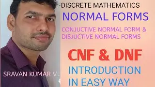 NORMAL FORMS IN TELUGU CONJUCTIVE, DISJUCTIVE NORMAL FORMS CNF,DNF