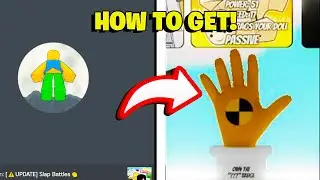 How To Get The SCHLOB GLOVE + LEAP OF FAITH BADGE! Roblox Slap Battles