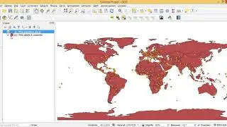 1 Уроки QGIS - Интерфейс.