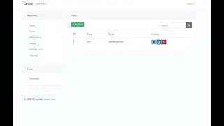 How to Install Laravel Admin Panel for managing users, roles, permissions & crud Example Laravel 5.8