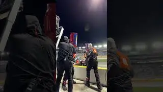 Sweet toss of a gas can during a #nascar pit stop. #shorts