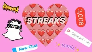 Creative Snapchat streak ideas!! 👻