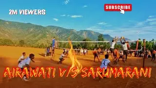 Airawati V/S sarumarani bbl game volleyball 🏐🏐