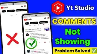 yt Studio App Comment not showing 2022 | YouTube comments problem ? | YouTube Comments Not Showing