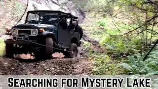 Off-roading to Mystery Lake // FJ40 & CJ2a Backwoods Off-road