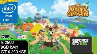 ANIMAL CROSSING NEW HORIZONS (RYUJINX) | i5 2500 + GTX 650 1gb | 720p