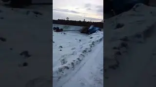 Урал слетел з дороги