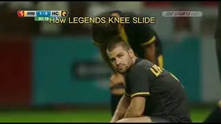 Normal people Knee slide vs Legends Knee Slide