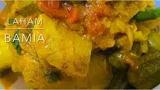 BAMIA LAHAM|MARAG||ARABIC FOOD