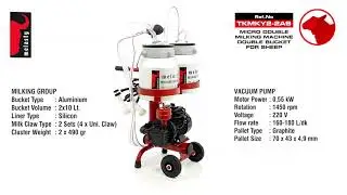 Micro Milking Machines For Sheep & Goat - MELASTY®