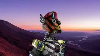Photoshop Beta Generative Fill demo with Space Robots