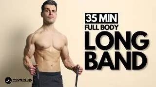 35-minute Full Body Resistance Band Workout | No Attaching | No Repeat
